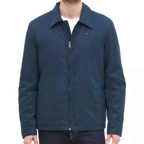 NWT Tommy HilfigerMen's Lightweight Full Zip-Front Jacket Size L - Picture 2 of 9